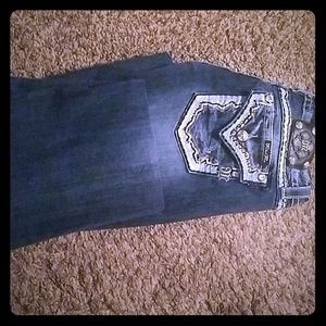 Miss Me relaxed boot jean